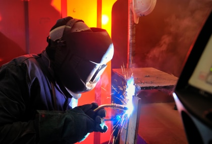 welding with mig-mag method