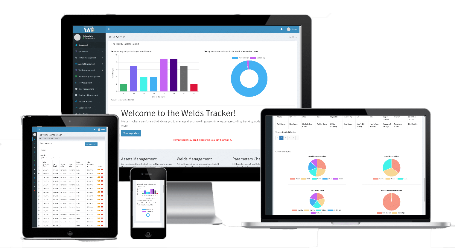 welds tracker responsiveness